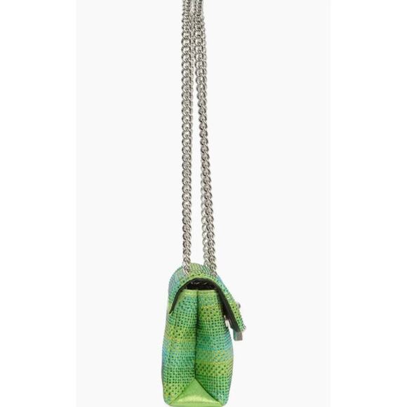 Kurt Geiger London Mini Brixton Crossbody Bag Lime Green*Retail $198* - Picture 3 of 5